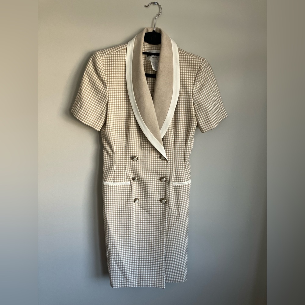 Vintage Plaid Dress